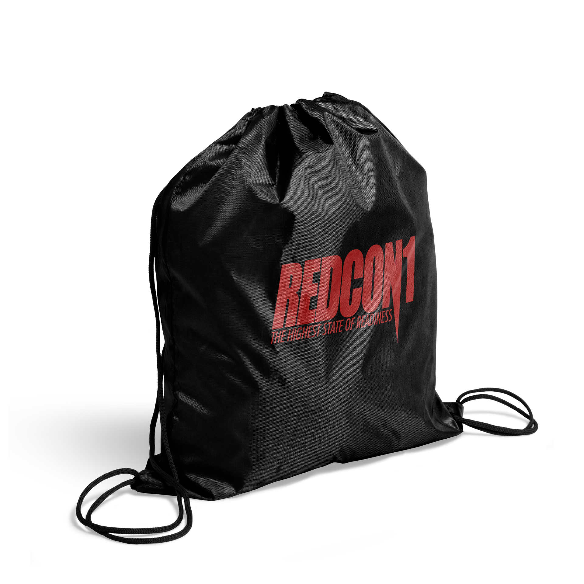 Black THSOR Drawstring Bag – REDCON1