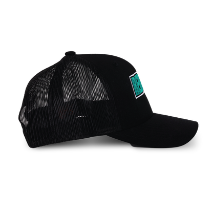 Black & Sea Foam Future Hat- All